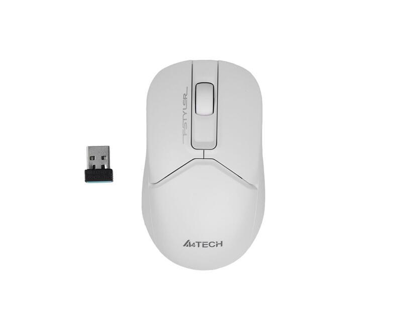 Комплект (клавиатура, мышь) беспроводной A4Tech FG1012 White
