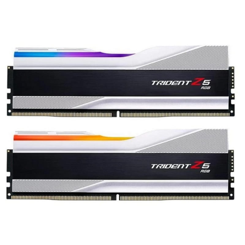 Модуль памяти DDR5 2x16GB/6000 G.Skill Trident Z5 RGB Silver (F5-6000J3636F16GX2-TZ5RS)