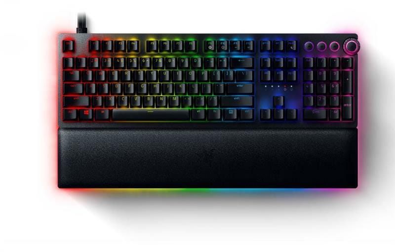 Клавиатура Razer Huntsman V2, Analog Optical Switch (RZ03-03610800-R3R1) Black USB