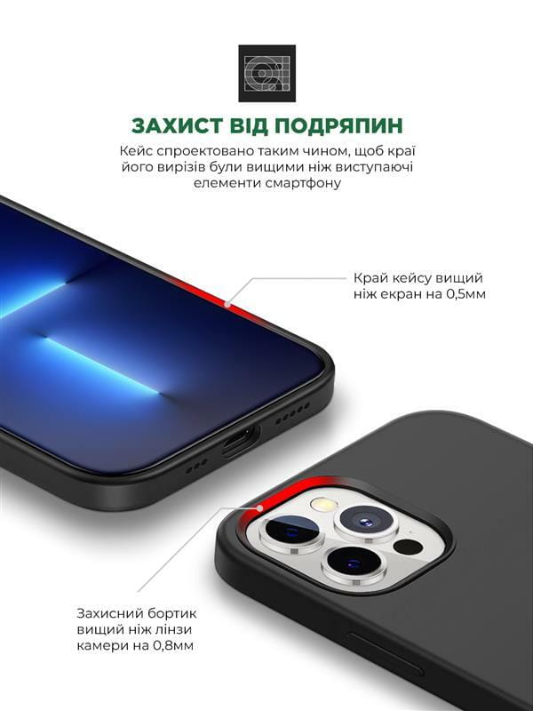 Чехол-накладка Armorstandart Icon2 для Apple iPhone 13 Pro Max Midnight (ARM60710)