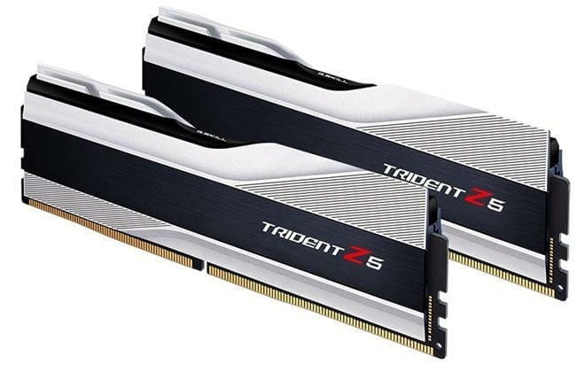 Модуль памяти DDR5 2x16GB/6000 G.Skill Trident Z5 Silver (F5-6000J3636F16GX2-TZ5S)