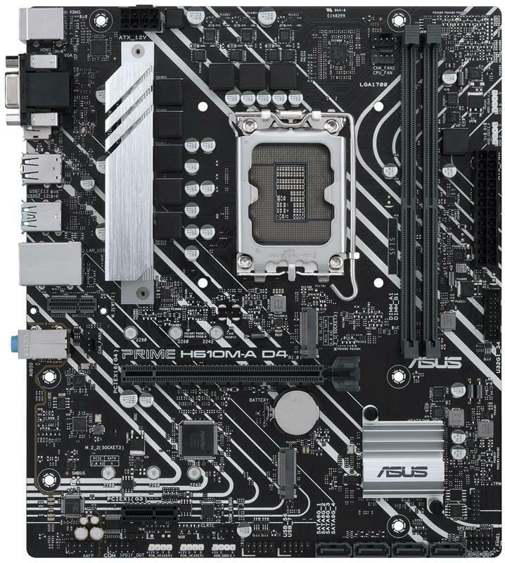 Материнская плата Asus Prime H610M-A D4-CSM Socket 1700