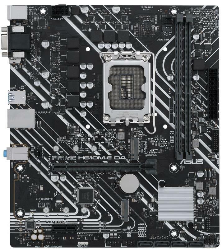Материнская плата Asus Prime H610M-E D4-CSM Socket 1700