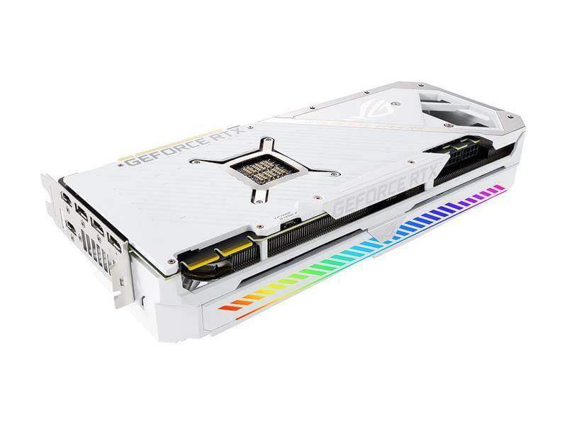 GF RTX 3090 24GB GDDR6X ROG Strix Gaming OC White Edition Asus (ROG-STRIX-RTX3090-O24G-WHITE)