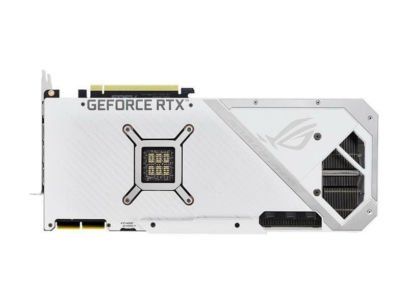 GF RTX 3090 24GB GDDR6X ROG Strix Gaming OC White Edition Asus (ROG-STRIX-RTX3090-O24G-WHITE)