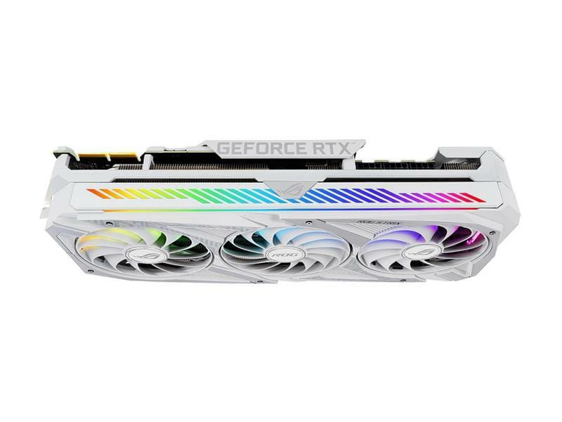 GF RTX 3090 24GB GDDR6X ROG Strix Gaming OC White Edition Asus (ROG-STRIX-RTX3090-O24G-WHITE)