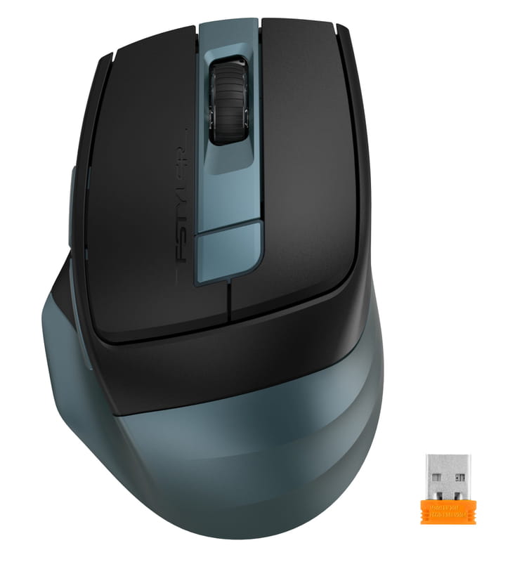 Мишка бездротова A4Tech Fstyler FB35C Midnight Green USB