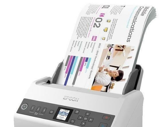 Сканер А4 Epson Workforce DS-730N (B11B259401)