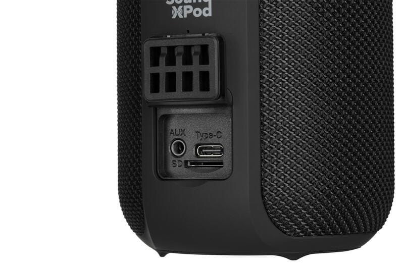 Акустическая система 2E SoundXPod TWS MP3 Wireless Waterproof Black (2E-BSSXPWBK)