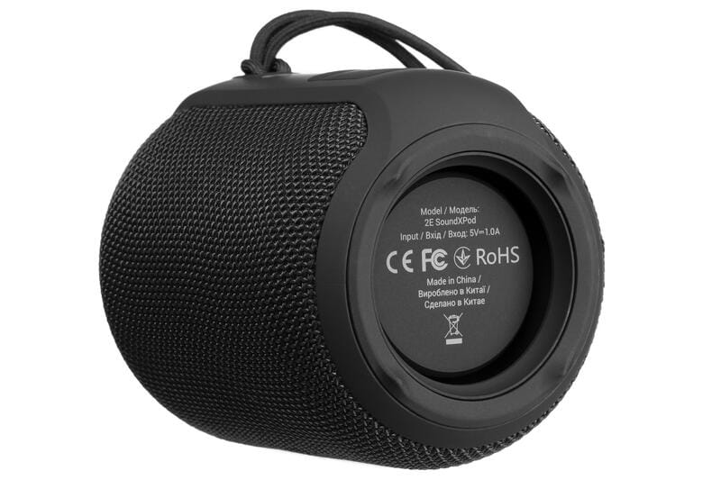 Акустическая система 2E SoundXPod TWS MP3 Wireless Waterproof Black (2E-BSSXPWBK)