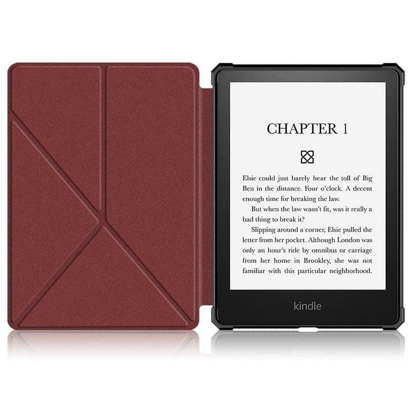 Чехол-книжка BeCover Ultra Slim Origami для Amazon Kindle Paperwhite 11th Gen. 2021 Red Wine (707222)