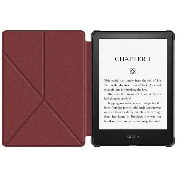 Чехол-книжка BeCover Ultra Slim Origami для Amazon Kindle Paperwhite 11th Gen. 2021 Red Wine (707222)