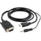 Фото - Кабель Cablexpert HDMI - VGA, (M/F), 5 м, Black (A-HDMI-VGA-03-5M) | click.ua