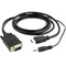 Фото - Кабель Cablexpert HDMI - VGA, (M/F), 5 м, Black (A-HDMI-VGA-03-5M) | click.ua