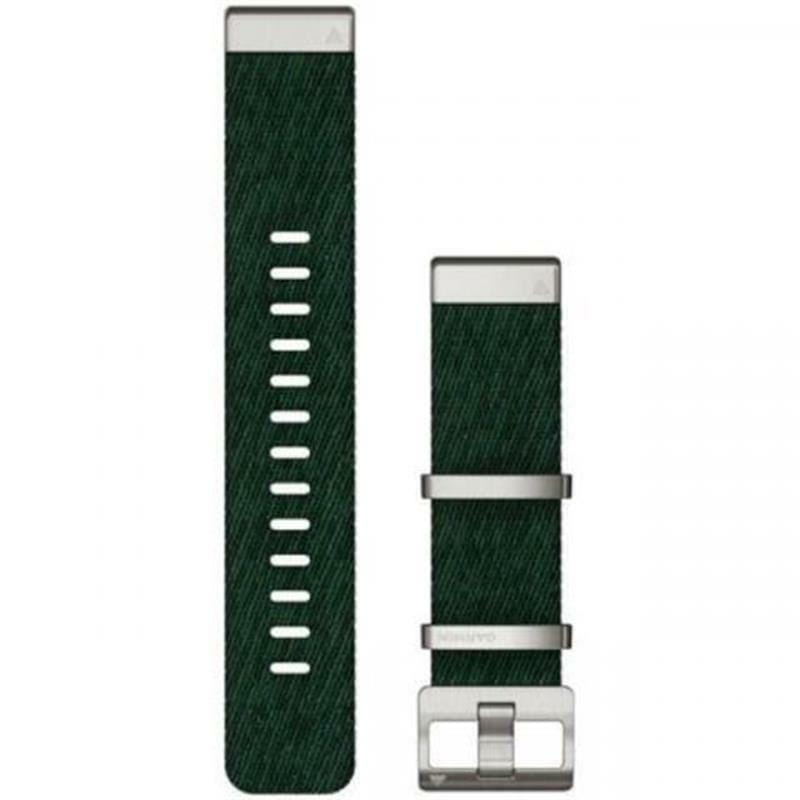 Ремешок Garmin QuickFit 22mm для Garmin Marq Jacquard Weave Nylon Pine Green (010-13008-00)