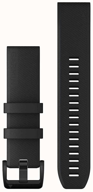 Ремешок Garmin QuickFit 22mm Black with Black Stainless Steel Hardware (010-12901-00)