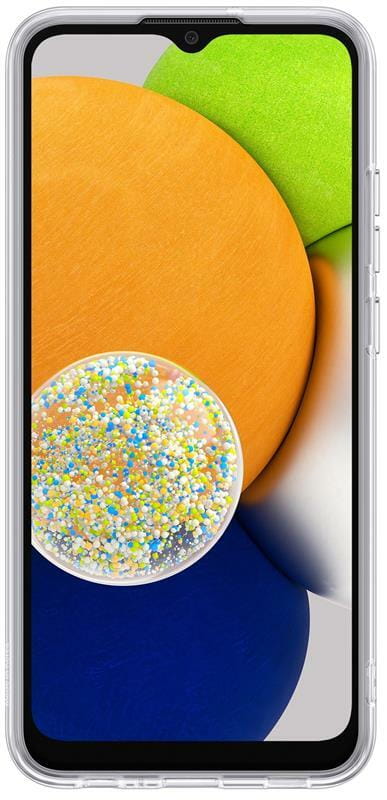 Чехол-накладка Samsung Soft Clear Cover для Samsung Galaxy A03 SM-A035 Transparent (EF-QA035TTEGRU)