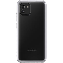 Чохол-накладка Samsung Soft Clear Cover для Samsung Galaxy A03 SM-A035 Transparent (EF-QA035TTEGRU)
