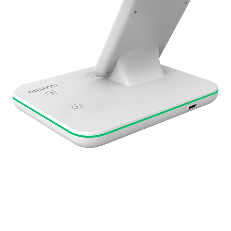 Беспроводное зарядное устройство Canyon CNS-WCS303W White