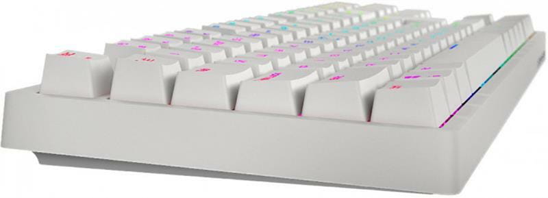 Клавіатура Hator Rockfall Evo TKL Optical Ukr (HTK-631) White USB