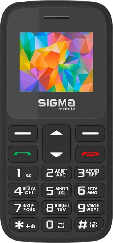 Мобильный телефон Sigma mobile Comfort 50 Hit 2020 Dual Sim Black (4827798120910)