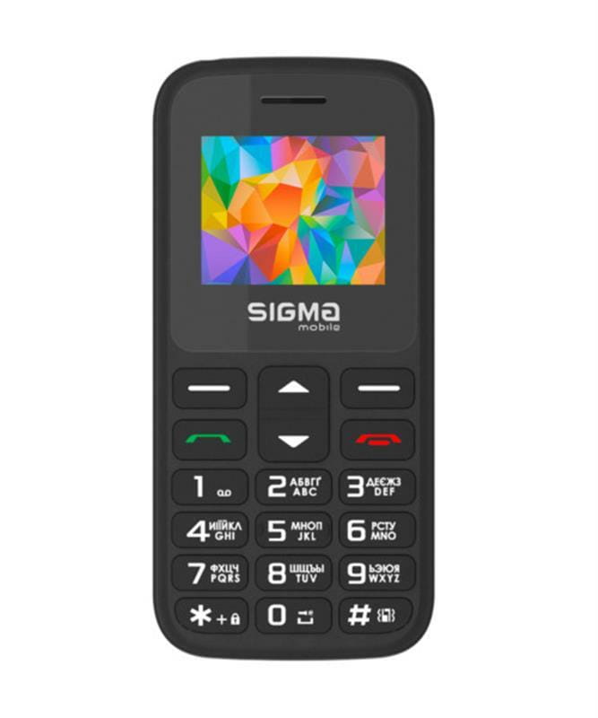 Мобильный телефон Sigma mobile Comfort 50 Hit 2020 Dual Sim Black (4827798120910)
