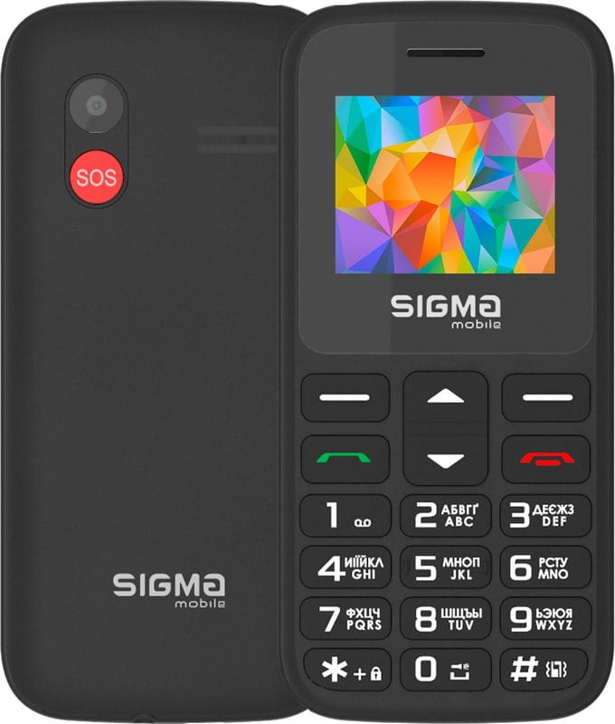 Мобильный телефон Sigma mobile Comfort 50 Hit 2020 Dual Sim Black (4827798120910)