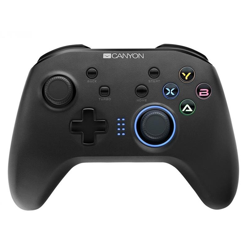 Геймпад бездротовий Canyon CND-GPW3 Black USB