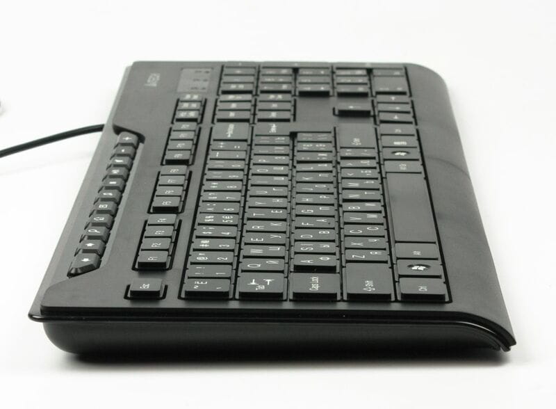 Клавиатура A4Tech KD-800 Ukr Black USB