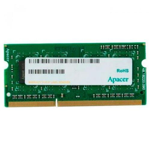 Купити Модуль пам`ятi SO-DIMM 8GB/1600 1.35V DDR3 Apacer (DV.08G2K.KAM) Фото - Модуль пам`ятi SO-DIMM 8GB/1600 1.35V DDR3 Apacer (DV.08G2K.KAM) | click.ua