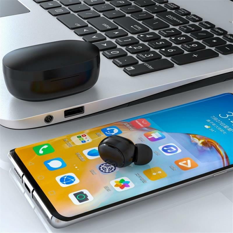 Bluetooth-гарнитура SkyDolphin TWS SL21 Black (BTE-000175)