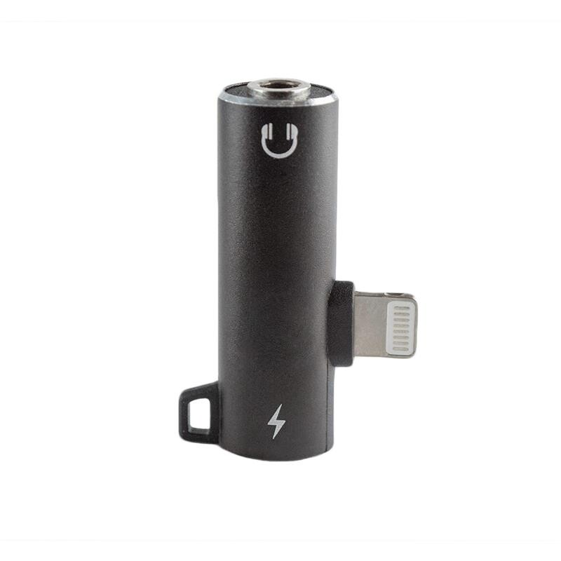 Адаптер XoKo AC-305 Lightning -Lightning/3.5 mm Black (AC-305)