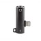 Фото - Адаптер XoKo AC-305 Lightning -Lightning/3.5 mm Black (AC-305) | click.ua