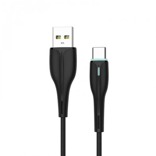 Фото - Кабель SkyDolphin   S48T USB - USB Type-C (M/M), 1 м, Black  USB (USB-000424)