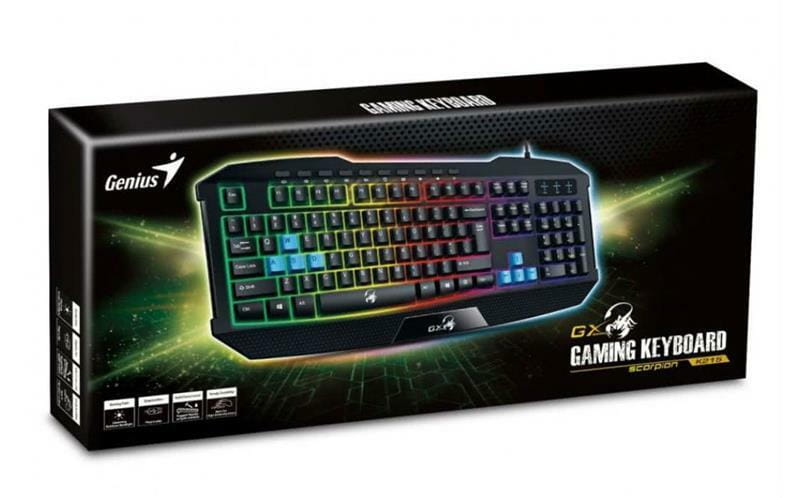 Клавиатура Genius Scorpion K215 Black (31310474105)