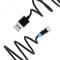 Фото - Кабель SkyDolphin S59KIT Magnetic USB - Lightning + microUSB + Type-C 1м, Black (USB-000547) | click.ua