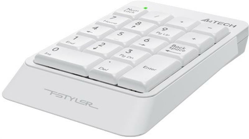 Цифровой клавиатурный блок A4Tech FK13P White