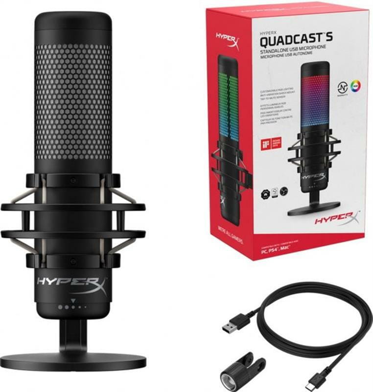 Микрофон HyperX QuadCast S (4P5P7AA)