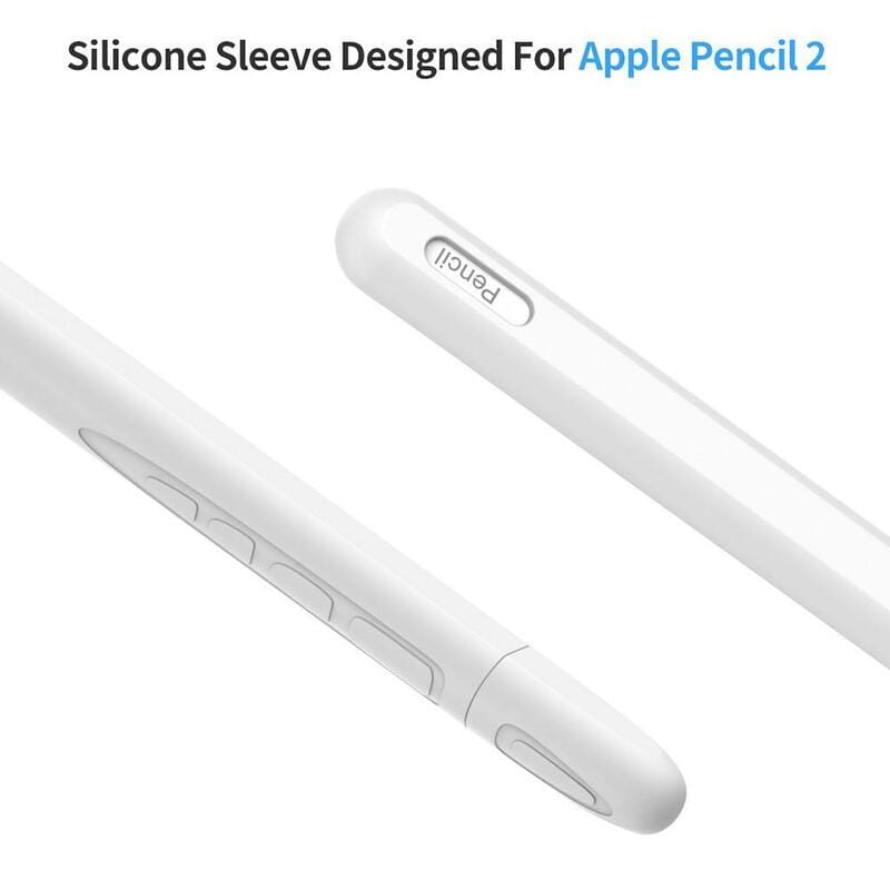 Чохол TPU Goojodoq Button Magnetic для стілуса Apple Pencil 2 White тех.пак (1005001784825742W)