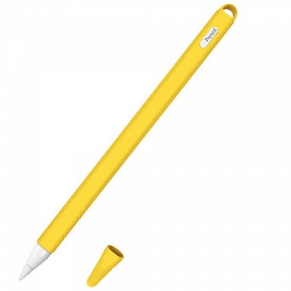Чохол TPU Goojodoq Hybrid Ear для стілуса Apple Pencil 2 Yellow тех.пак (4001055094286Y)