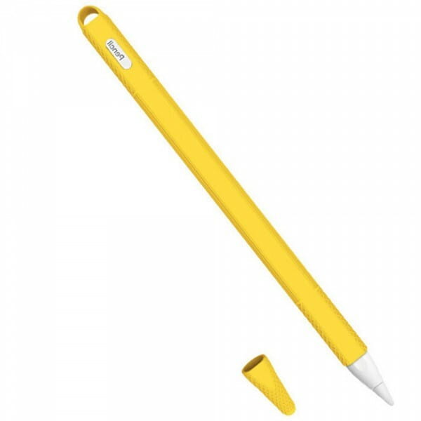 Чехол TPU Goojodoq Hybrid Ear для стилуса Apple Pencil 2 Yellow тех.пак (4001055094286Y)