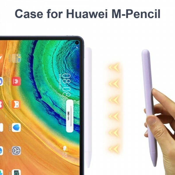 Чехол TPU Goojodoq Matt для стилуса Huawei M-Pencil 1 Gen CD52 Matepad Pro 10.8 White тех.пак (4001127565488W)