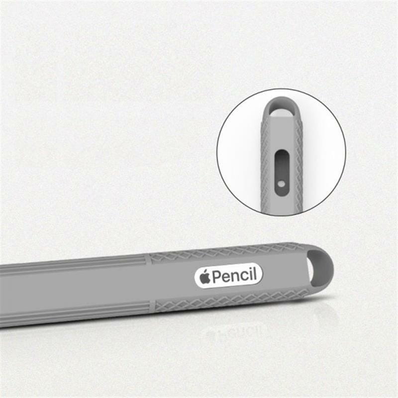 Чехол Goojodoq Hybrid Ear TPU для стилуса Apple Pencil 2 Grey (4001055094286GR)