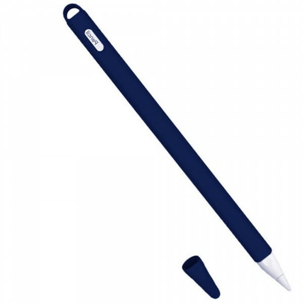 Чехол TPU Goojodoq Hybrid Ear для стилуса Apple Pencil 2 Dark/Blue тех.пак (4001055094286DB)