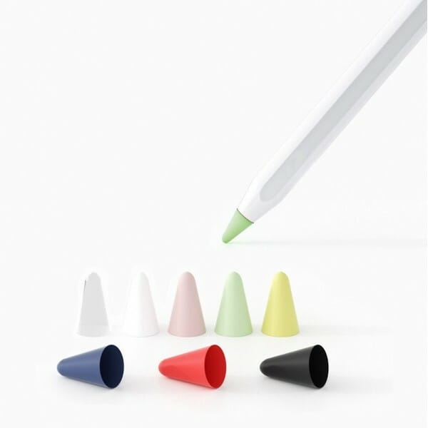 Чехол TPU Goojodoq для наконечника стилуса Apple Pencil (1-2 поколение) (8шт) Mixed Color (1005001835985075MC)