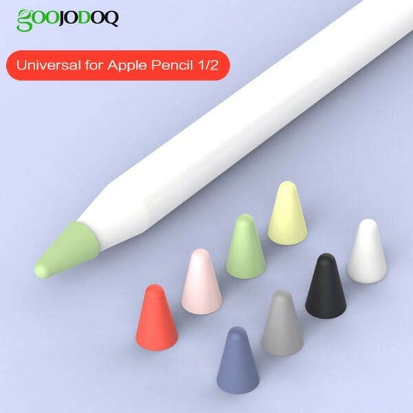 Чохол TPU Goojodoq для наконечника стілус Apple Pencil (1-2 покоління) (8шт) Mixed Color (1005001835985075MC)