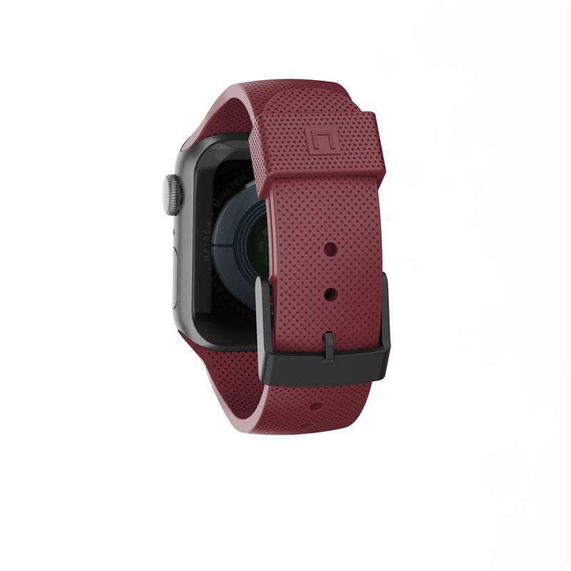 Ремінець Urban Armor Gear Dot Silicone для Apple Watch 44mm/42mm Aubergine (19249K314747)