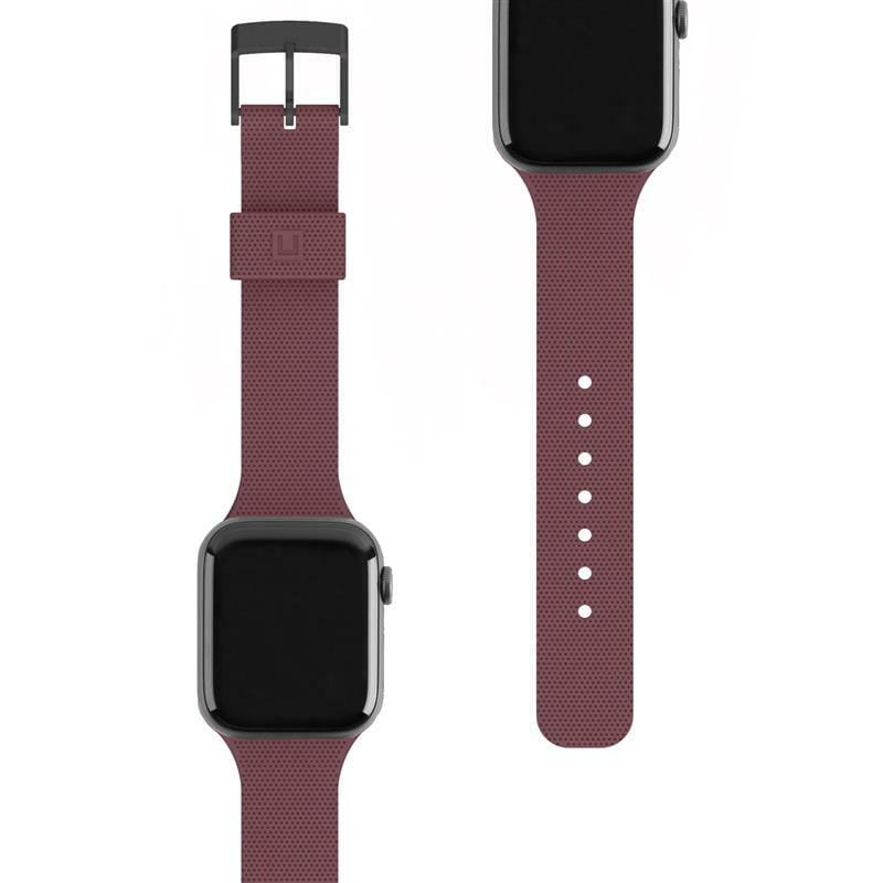 Ремінець Urban Armor Gear Dot Silicone для Apple Watch 44mm/42mm Aubergine (19249K314747)