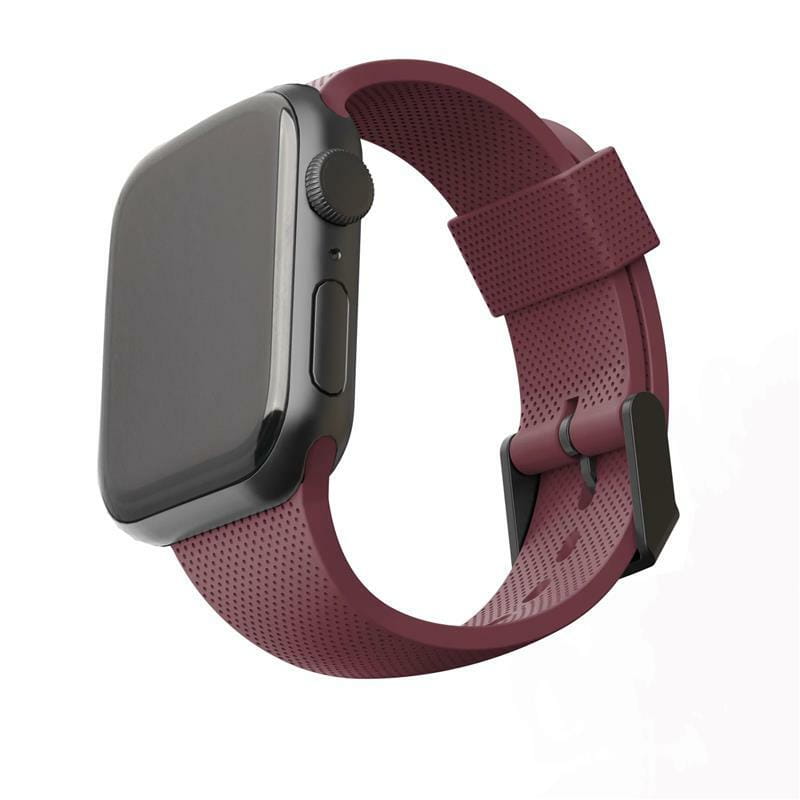 Ремінець Urban Armor Gear Dot Silicone для Apple Watch 44mm/42mm Aubergine (19249K314747)