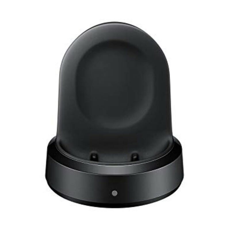 Беспроводное зарядное устройство QI SK для Samsung Watch 46mm 42mm Active Gear S3 S2 Sport Black (109901393A)